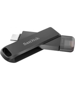 SanDisk iXpand Flash Drive Luxe 128GB - USB-C + Lightning