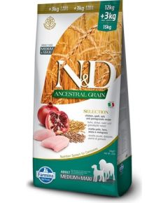 Farmina Pet Food N&D Ancestral Grain Canine 15 kg Adult Chicken