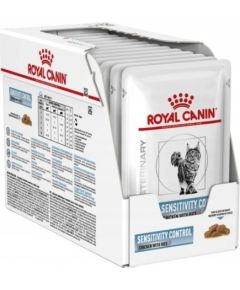 ROYAL CANIN Vet Sensitivity Control Chicken with rice - cat wet food - 12x85 g