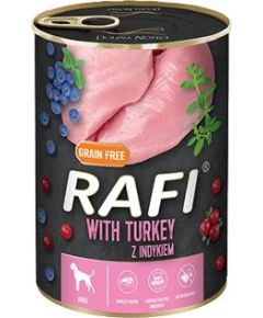 Dolina Noteci Rafi with turkey, blueberries and cranberries - 800g