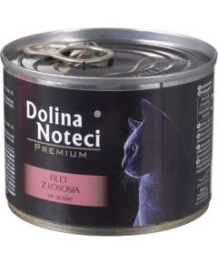 Dolina Noteci Premium salmon fillet with sauce - wet cat food - 185 g