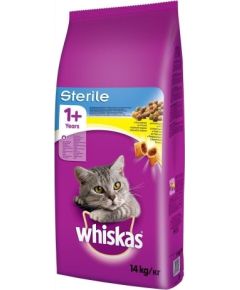 ?Whiskas STERILE cats dry food Adult Chicken 14 kg