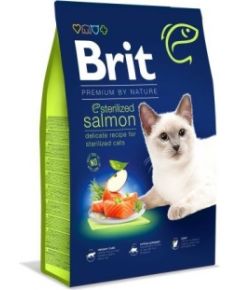 BRIT PREMIUM BY NATURE STERILIZED Dry cat food Salmon 800 g