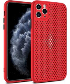 Fusion Breathe Case Силиконовый чехол для Apple iPhone 12 Mini Красный