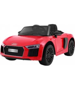 Bērnu elektromobilis "AUDI R8 Spyder, sarkans - lakots