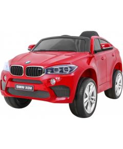 Bērnu elektromobilis "BMW X6M", sarkans - lakots