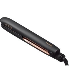 Panasonic Hair Straightener EH-PHS9KK825 Nanoe Ceramic heating system, Temperature (max) 230 °C, Ionic function, Number of heating levels 5, Black/Gold