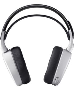 SteelSeries Gaming Headset Arctis 7+ Over-Ear, Built-in microphone, White, Noice canceling, Wireless