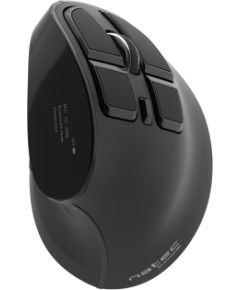 Natec Vertical Mouse Euphonie Wireless, Black, Optical