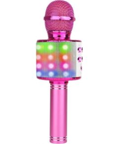 Karaoke microphone with speaker Manta MIC21PKL, pink