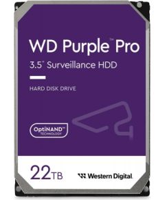 Western Digital HDD SATA 22TB 6GB/S 512MB/PURPLE WD221PURP WDC