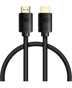 HDMI to HDMI Baseus High Definition cable 0.5m, 8K (black)