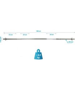 Svara stienis 150 Cm Enero Fit Fi 28mm