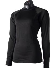 Mico Woman LS Round Neck Shirt Superthermo / Melna / M