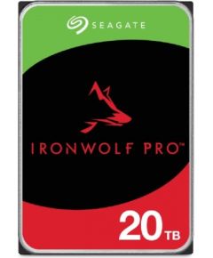 Seagate IronWolf Pro ST20000NT001 internal hard drive 3.5" 20000 GB cietais disks