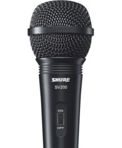 Shure SV200 microphone Black Karaoke microphone