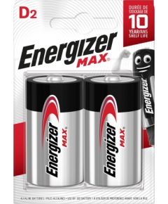 ENERGIZER MAX D LR20 BATTERY. 2 pcs. ECO packaging