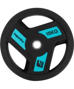 Gumijas pārklājumu svars 30mm inSPORTline Herk 15kg