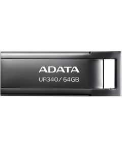 ADATA UR340 USB flash drive 64 GB USB Type-A 3.2 Gen 2 (3.1 Gen 2) Black