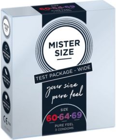 MISTER SIZE Test Package Wide 3 pc(s) Smooth