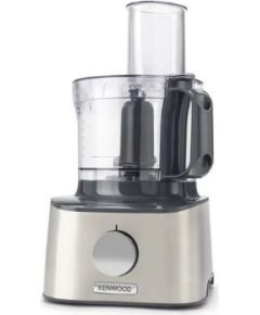 KENWOOD Multipro Compact FDM304SS, 800W, 2 speeds + Pulse, Stainless steel knife blades, Inox color / FDM304SS
