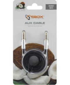 Sbox AUX Cable 3.5mm to 3.5mm 3535-1.5W coconut white