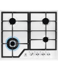 Electrolux EGS6436WW Gāzes virsma White