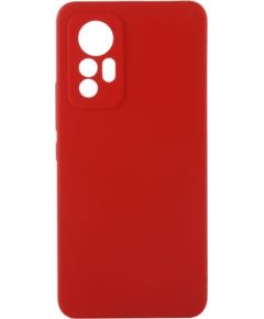 Evelatus  
       Xiaomi  
       12 Lite Premium mix solid Soft Touch Silicone case 
     Red