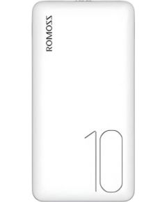 (Ir veikalā) Romoss PSP10 Powerbank 10000mAh (white)