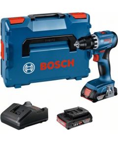 Bosch Cordless drill GSR 18V-45, (2x2.0Ah), 0-500 / 0-1.900 min.-1