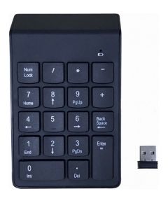 Klaviatūra Gembird USB Numeric Keypad Wireless