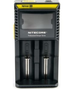 BATTERY CHARGER 2-SLOT/D2 EU NITECORE