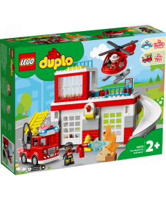 LEGO DUPLO Ugunsdzēsēju depo un helikopters - 10970