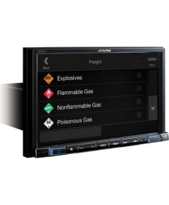 ALPINE 8" Navigation System with Trucking Database X803DC-U