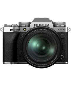Fujifilm X-T5 + 16-80mm, silver