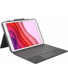 LOGITECH Combo Touch for iPad (7th, 8th, and 9th gen) - GRAPHITE - UK