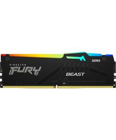 Kingston DDR5 Fury Beast - 32GB - 6000 - CL - 40 - Single-Kit, black