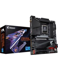 Gigabyte Z790 A ELITE AX DDR4 1.0 M/B Processor family Intel, Processor socket  LGA1700, DDR4 DIMM, Memory slots 4, Supported hard disk drive interfaces 	SATA, M.2, Number of SATA connectors 4, Chipset Intel Z790 Express, ATX