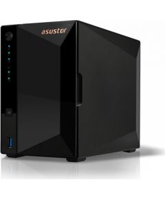 Asus AsusTor Tower NAS AS3302T  Up to 2 HDD, Realtek RTD1296 Quad-Core, Processor frequency 1.4 GHz, 2 GB, DDR4, Black