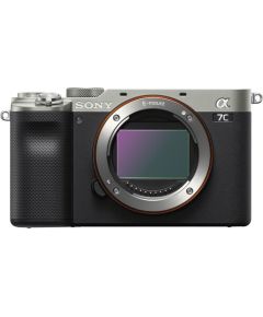 Sony Alpha A7C Full-frame Mirrorless Interchangeable Lens Camera, Body, Silver