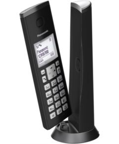 Panasonic Cordless KX-TGK210FXB Black, Caller ID, Wireless connection, Conference call, Built-in display, Speakerphone