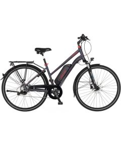 Fischer Die Fahrradmarke FISCHER bicycle Viator 1.0 women (2022), Pedelec (anthracite, 44 cm frame, 28)