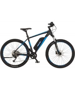 Fischer Die Fahrradmarke FISCHER Bicycle Montis 2.1 (2022), Pedelec (black (matt)/blue, 48 cm frame, 27.5)