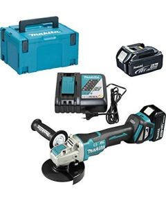 Makita DGA519RTJ 18V akumulatora leņķa slīpmašīna