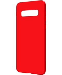 Evelatus  
       Samsung  
       Galaxy S10 Soft case with bottom 
     Red