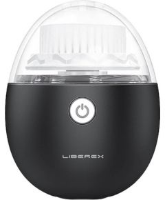Liberex Egg Vibrant Facial Cleaning Brush (black)