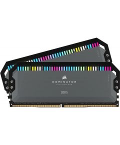 Corsair DDR5 - 32GB - 5200 - CL - 40 - Dual Kit, memory (black, CMT32GX5M2B5200Z40, Dominator Platinum RGB, for AMD)