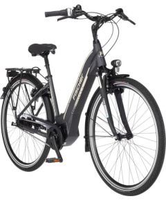 Fischer Die Fahrradmarke FISCHER Bicycle CITA 5.0i (2022), Pedelec (grey, 28, 44 cm frame)