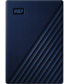 Western Digital WD My Passport for Mac 2 TB, external hard drive (blue / black, Micro-USB-B 3.2 Gen 1)