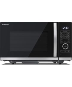 Sharp Mikroviļņu krāsns with Grill and Convection YC-QC254AE-B	 Free standing, 25 L, 900 W, Convection, Grill, Black